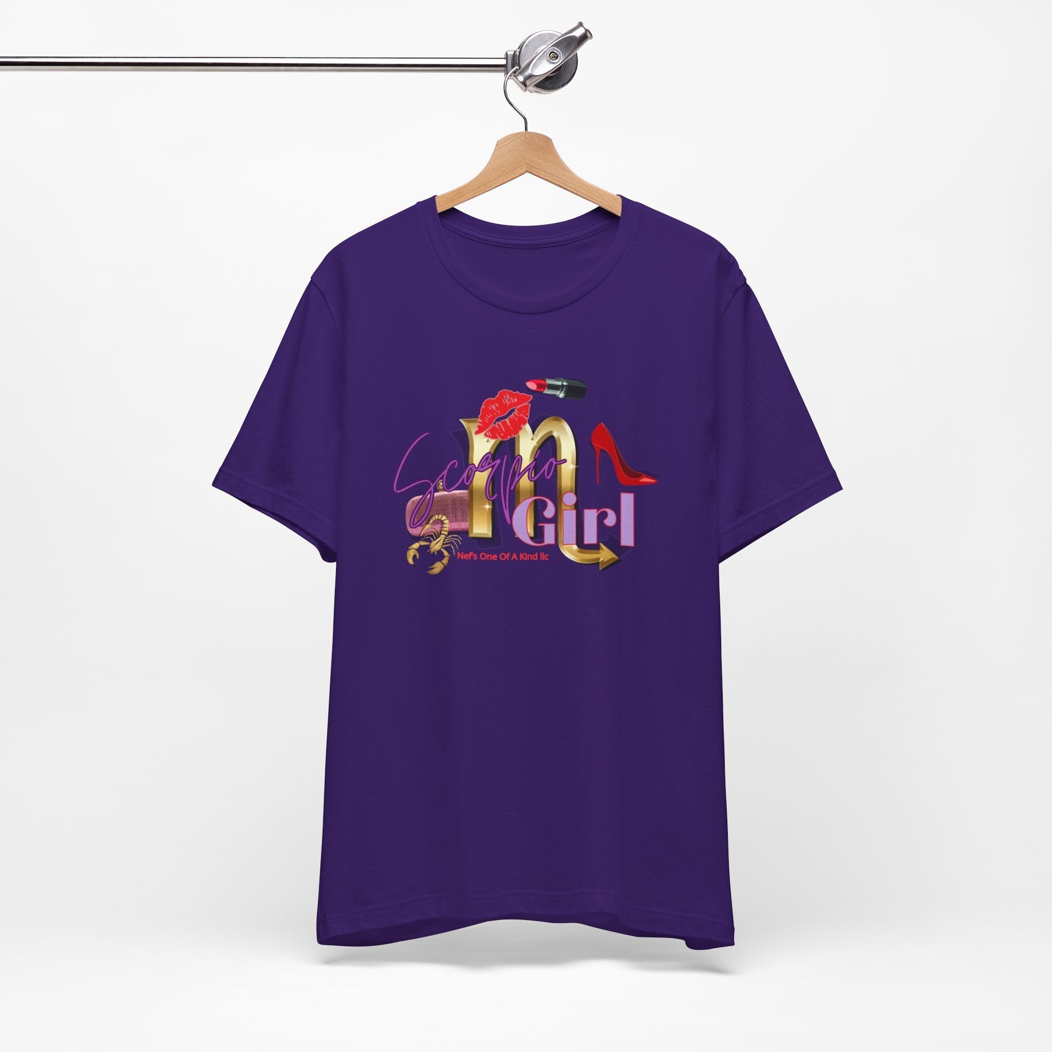 Unisex Scorpio Girl lipstick Tee